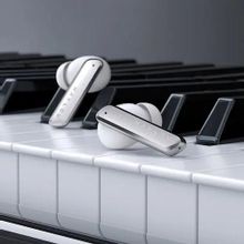 Наушники HAYLOU W1, Bluetooth, внутриканальные, белый/серебристый(Б/У)