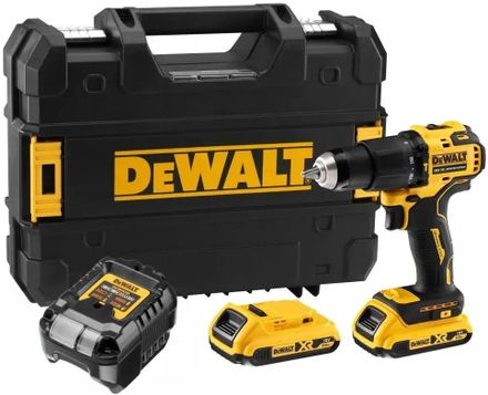 Ударная дрель-шуруповерт DeWALT DCD709D2T, 2Ач,  с двумя аккумуляторами [dcd709d2t-qw]