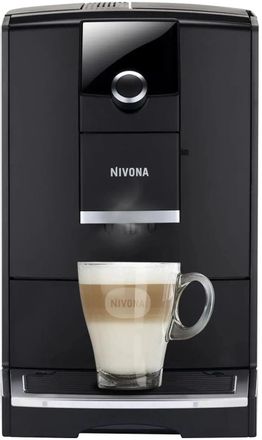 Кофемашина автоматическая Nivona CafeRomatica NICR 790,  15Бар,  с автоматическим капучинатором,  черный