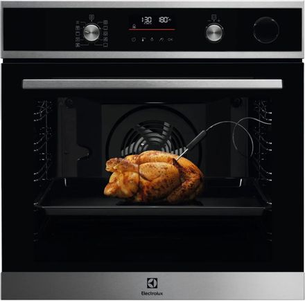 Духовой шкаф электрический Electrolux EOC6H76X, 72л, дверца с 3 стеклами, нержавеющая сталь
