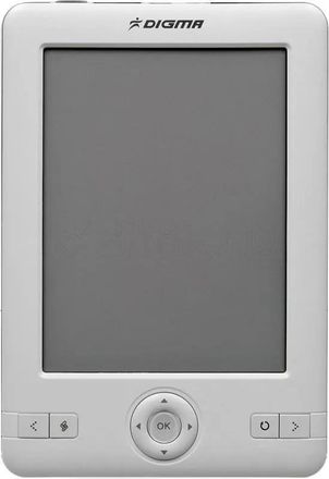 Электронная книга Digma E501, 5", белый