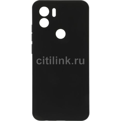 Чехол (клип-кейс) BORASCO Silicone Case, для Xiaomi Redmi A1+, черный [70938]