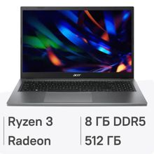 Изображение товара Ноутбук Acer Extensa 15 EX215-23-R6F9 15.6 IPS AMD Ryzen 3 8GB SSD