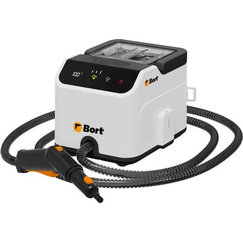 Пароочиститель Bort BDR-5000 Control, белый/серый [93413342]