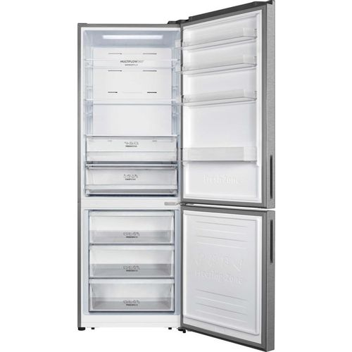 Холодильник двухкамерный Gorenje NRK720EAXL4 No Frost Plus, инверторный, серый
