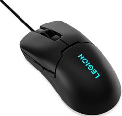 Мышь проводная Lenovo Legion M300s RGB Gaming, USB, черный