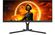 Изображение товара 34" Монитор AOC Gaming U34G3XM/EU,  3440x1440,  VA,  144Гц,  2хHDMI,  1хDP,  черный/красный