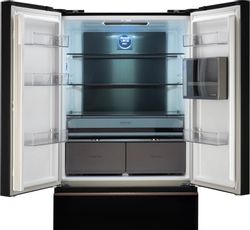 Холодильник трехкамерный Hyundai CM55043F  Side by Side, инверторный