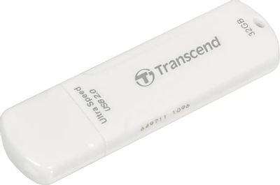 Флешка USB Transcend Jetflash 620 32ГБ, USB2.0, белый [ts32gjf620]