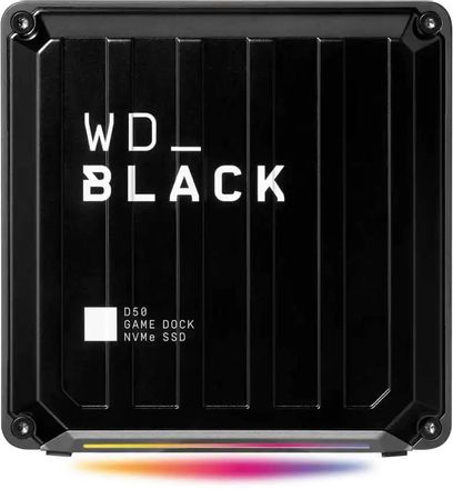 1ТБ Внешний диск SSD WD D50 Game Dock WDBA3U0010BBK-EESN, Thunderbolt3, черный