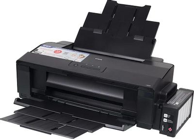 Принтер струйный Epson L1800 цветная печать, A3, цвет черный [c11cd82402]