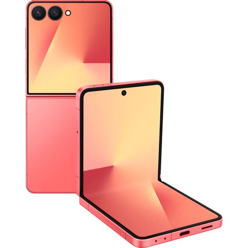 6.9" Смартфон Samsung Galaxy Z Flip7 12/256Gb, SM-F766B, NFC, AMOLED, 120Гц, 4300мAч, коралловый