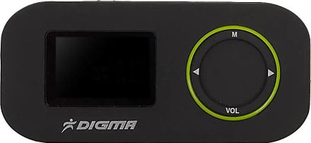 MP3 плеер Digma R1 flash 4ГБ черный