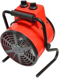 Электрическая тепловая пушка ПАРМА ТВ-02-3000, 3кВт, красный