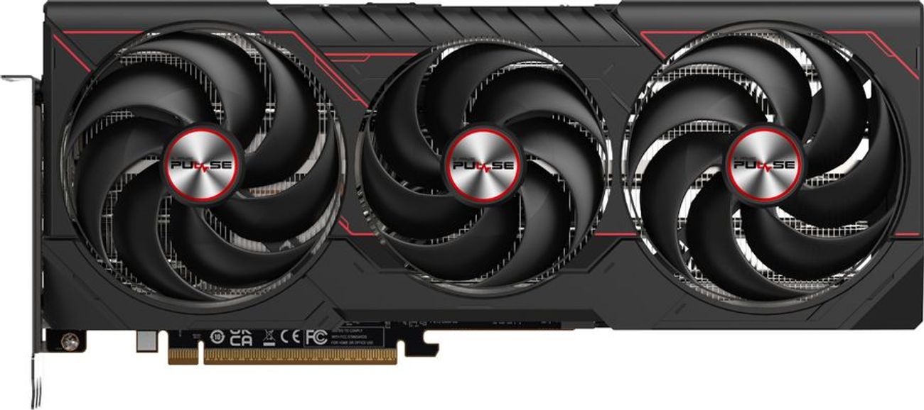 Видеокарта Sapphire AMD Radeon RX 9070XT 11348-03-20G PULSE AMD RADEON RX 9070 XT GAMING 16GB 16ГБ Pulse, GDDR6, Ret