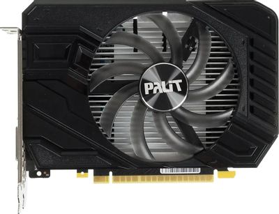 Видеокарта Palit NVIDIA  GeForce GTX 1650SUPER PA-GTX1650 SUPER STORMX OC 4G 4ГБ GDDR6, OC,  Ret [ne6165ss18g1-166f]