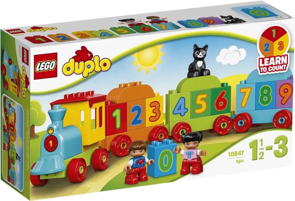 Инструкция, руководство по эксплуатации для конструктор Lego Duplo Поезд  Считай и играй, 10847 (1425150) - скачать Ситилинк