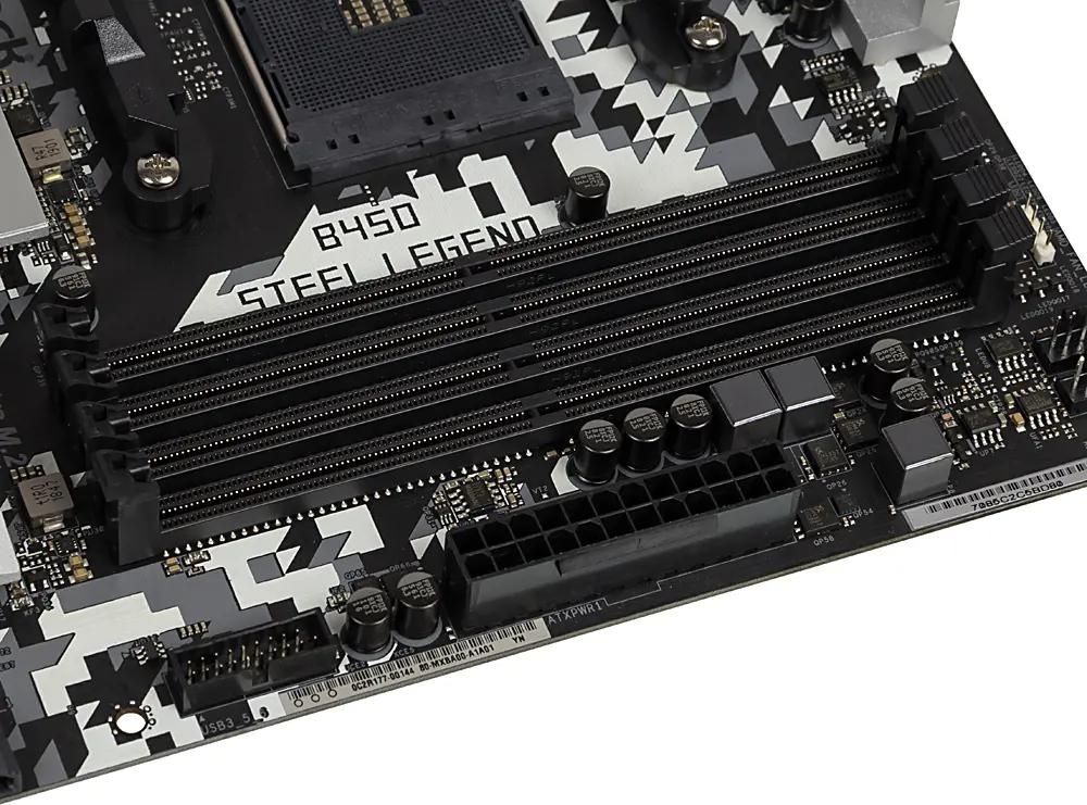 Asrock b450 steel hot sale