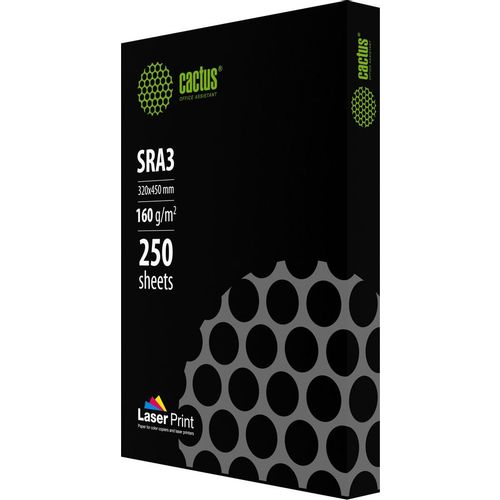 Бумага Cactus CS-LPSRA3160250 SRA3/160г/м2/250л./белый для лазерной печати