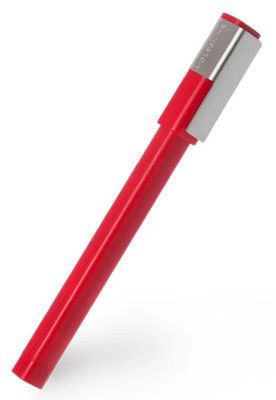 Ручка роллер Moleskine CLASSIC PLUS (EW61RF907) корп.красный d=0.7мм чернила черн. блистер сменный с