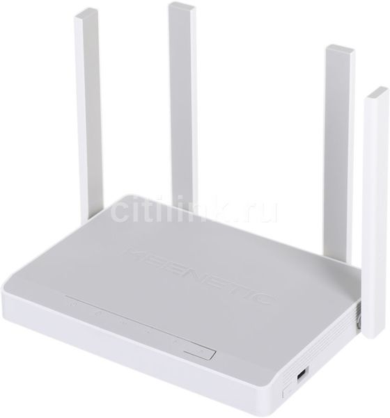 Wi-Fi роутер KEENETIC Hopper,  AX1800,  белый [kn-3810]