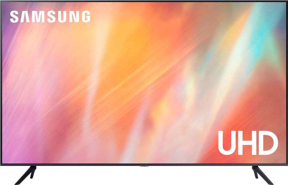 50" Телевизор Samsung UE50AU7170UXRU, 4K Ultra HD, титан, СМАРТ ТВ, Tizen OS