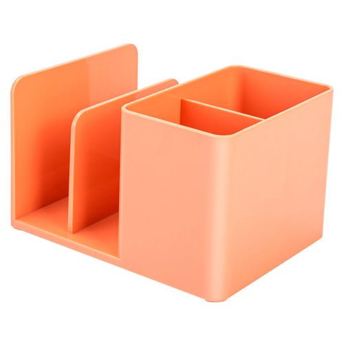 Органайзер настольный Deli Nusign ENS950PINK, пластик, розовый
