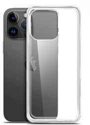 Чехол (клип-кейс) BORASCO для Apple iPhone 14 Pro, прозрачный