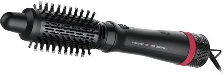 Фен-щетка Rowenta CF635LF0, 800Вт, черный и красный