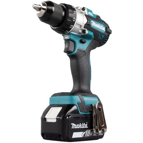 Дрель-шуруповерт Makita DDF486RTJ, 5Ач, с двумя аккумуляторами