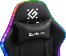 Кресло игровое Defender Factor X RGB, черный
