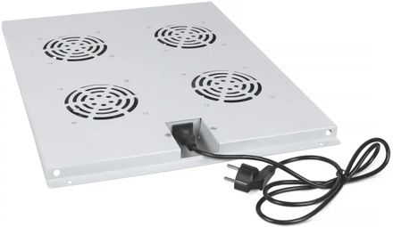 Модуль вентиляторный CABEUS TRAY-80, модулей: 4, серый