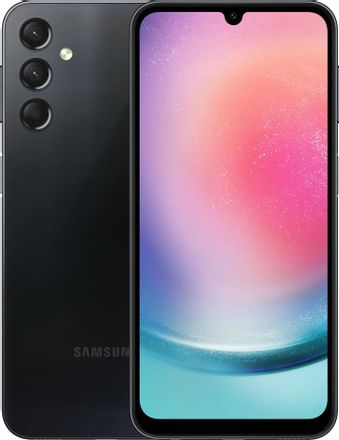 Смартфон Samsung Galaxy A24 4/128Gb, SM-A245F, черный