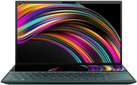 Ультрабук ASUS ZenBook Duo UX481FL-BM021TS 14", Intel Core i7 10510U 1.8ГГц, 4-ядерный, 16ГБ LPDDR3, 1ТБ SSD,  NVIDIA GeForce  MX250 - 2 ГБ, Windows 10 Home, темно-синий [90nb0p61-m01520]