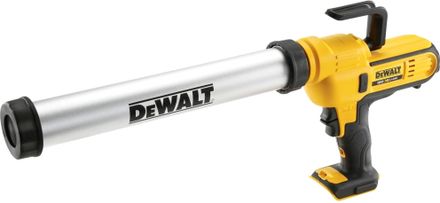 Пистолет для герметика DeWALT DCE581N-XJ аккум. закрытый желтый/черный