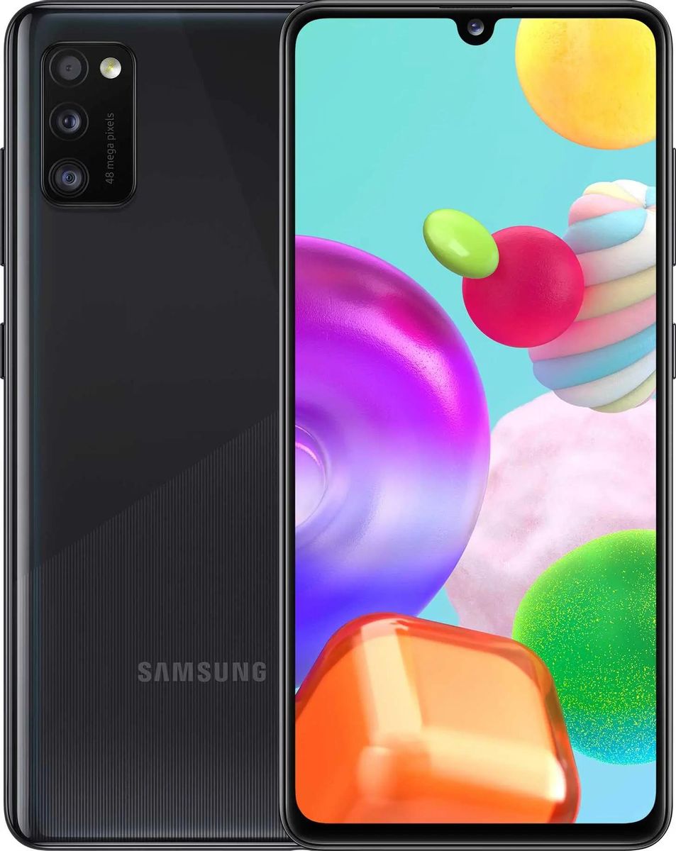 Смартфон Samsung Galaxy A41 64Gb, SM-A415F, черный – купить в Ситилинк |  1373445