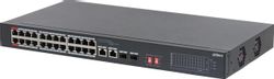 Коммутатор Dahua DH-S3226-24ET-240, неуправляемый