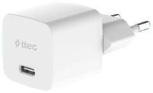 Изображение товара Сетевое зарядное устройство TTEC SmartCharger 20Вт USB-C белое