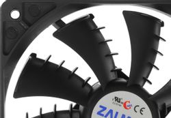 Вентилятор Zalman ZM-F3 (SF) 120мм, 3-pin, черный