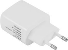 Изображение товара Сетевое зарядное устройство BURO BUWH1 2xUSB-A 15.5Вт белое