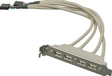Изображение товара Адаптер USB Bracket 4xUSB2.0 Bulk
