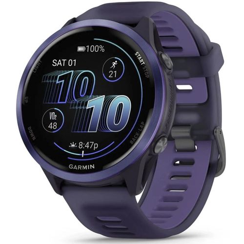 Смарт-часы Garmin Forerunner 570, 47мм, 1.4", фиолетовый