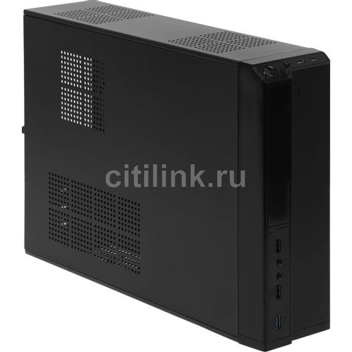 Корпус mATX EXEGATE MI-207U-350W-8, Desktop, 350Вт, черный [ex288781rus]