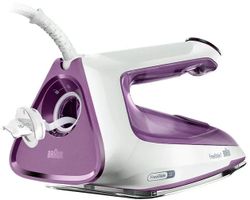Утюг Braun FreeStyle 7 FI7215VI, с паровым ударом, фиолетовый и белый