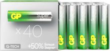 Изображение товара Батарейки GP Super Alkaline 24AA21-2CRSWC40 40 шт. щелочные форм-фактор AAA