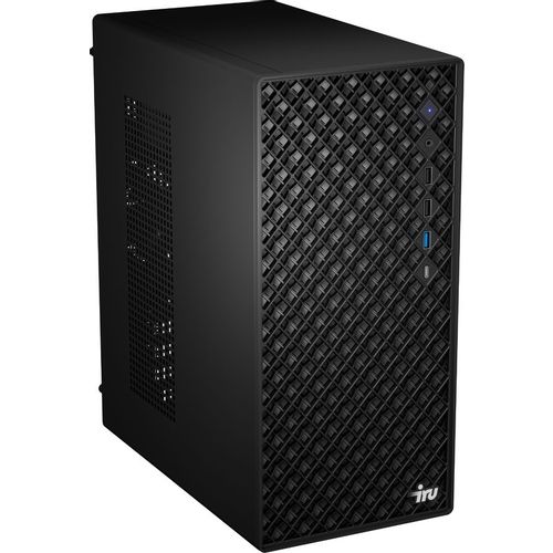 Компьютер iRU Tactio 310H6SB Mini Intel Core i5 12400, DDR4 16ГБ, 512ГБ SSD, Intel UHD Graphics 730, FreeDOS, черный [2131077]