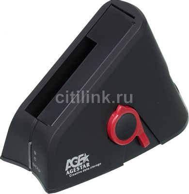 Док-станция для HDD AgeStar SUBT, черный – купить в Ситилинк | 555137