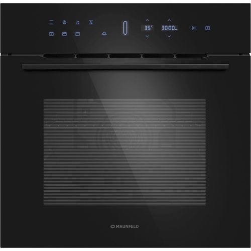 Духовой шкаф электрический MAUNFELD MEOH709DB, 70л, дверца с 3 стеклами, черный — цена и наличие Духовой шкаф электрический MAUNFELD MEOH709DB, 70л, дверца с 3 стеклами, черный