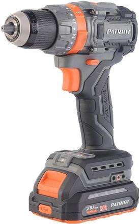 Дрель-шуруповерт Patriot BR 212 UES, 2Ач,  с двумя аккумуляторами [180301512]