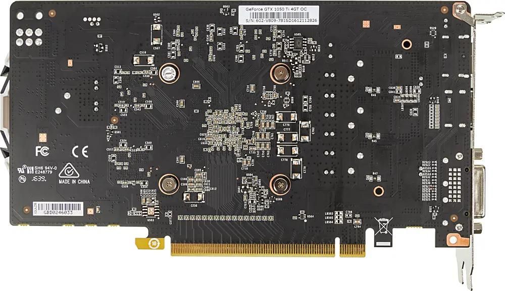 MSI NVIDIA GeForce GTX 1050TI GeForce GTX 1050 Ti 4GT OC 4 GDDR5 OC Ret 406444